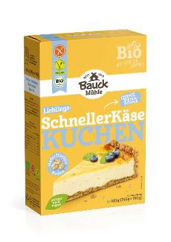 Produktfoto zu Schneller Käsekuchen Backmischung von Bauck