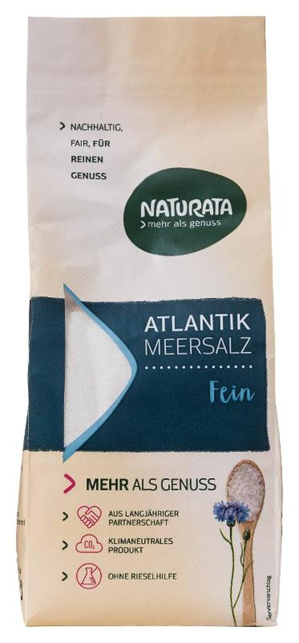 Produktfoto zu Atlantik Meersalz, fein von Naturata