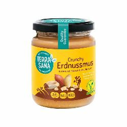 Produktfoto zu Erdnussmus Crunchy von TerraSana