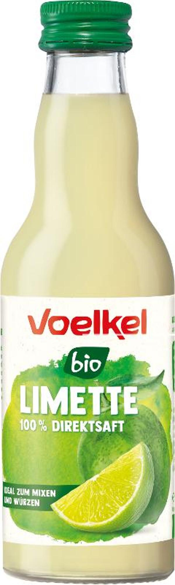 Produktfoto zu Limettensaft, kleine Flasche von Voelkel