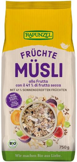 Produktfoto zu Früchte Müsli von Rapunzel