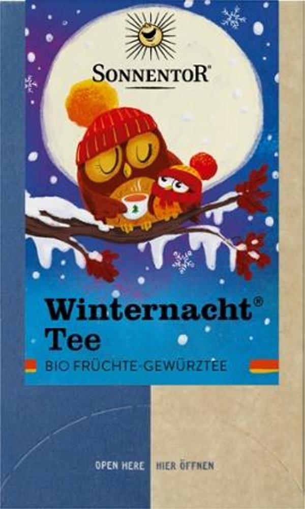 Produktfoto zu Winternacht-Tee im Teebeutel von Sonnentor